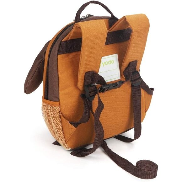 🆕 Yodo Lunch Boxes Carry Bag Girl Brown Safety Harness Leash Preschool Backpack - Picture 4 of 7